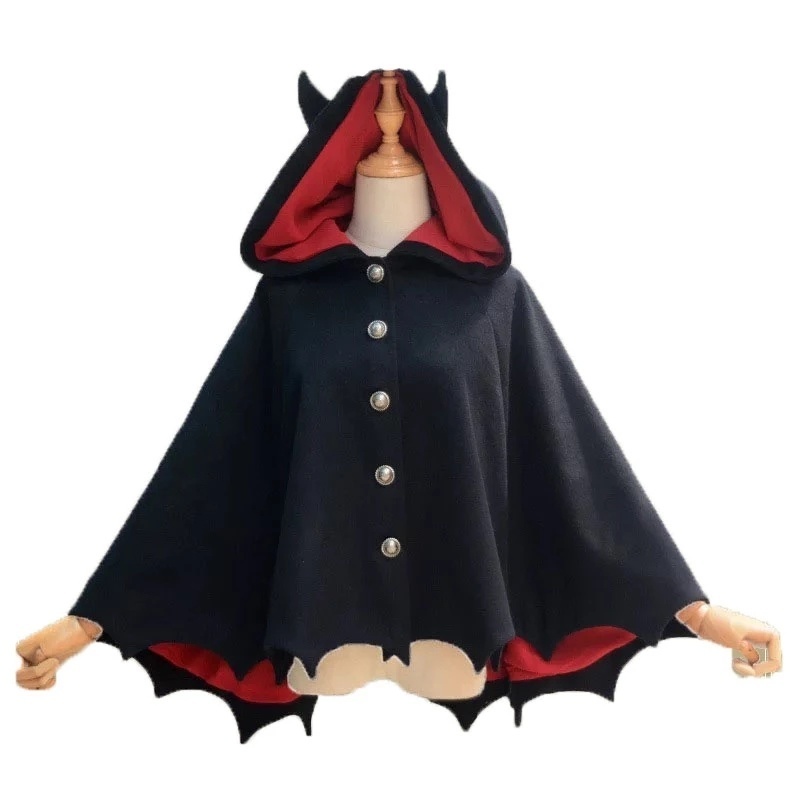 Halloween Costume Kids - 2025 Fleece Poncho Hoodie Cloak Coat