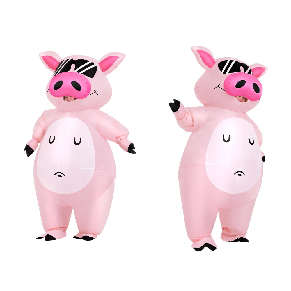 Cartoon Animal Piglet Inflatab - đánh giá và giá Halloween Costume Adult