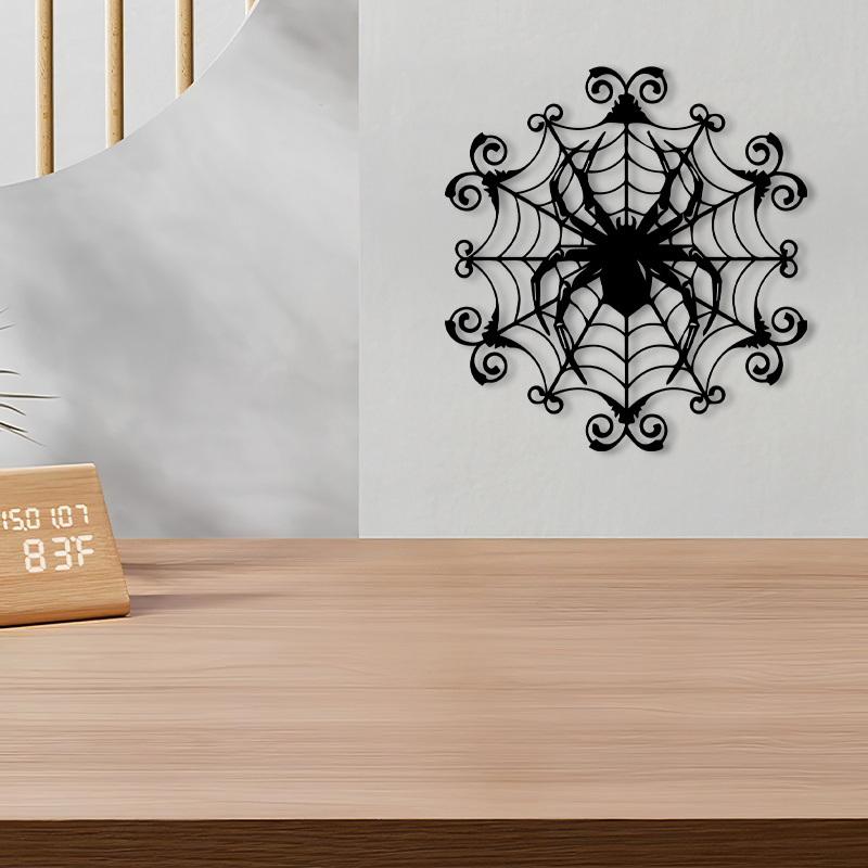 1Vintage Spider Web Metal Wall - đánh giá và giá Spider Web Halloween Decoration