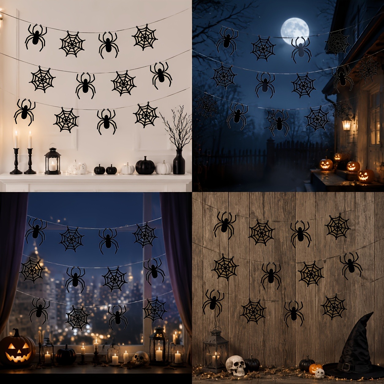 2 sets of Halloween spider web - đánh giá và giá Spider Web Halloween Decoration