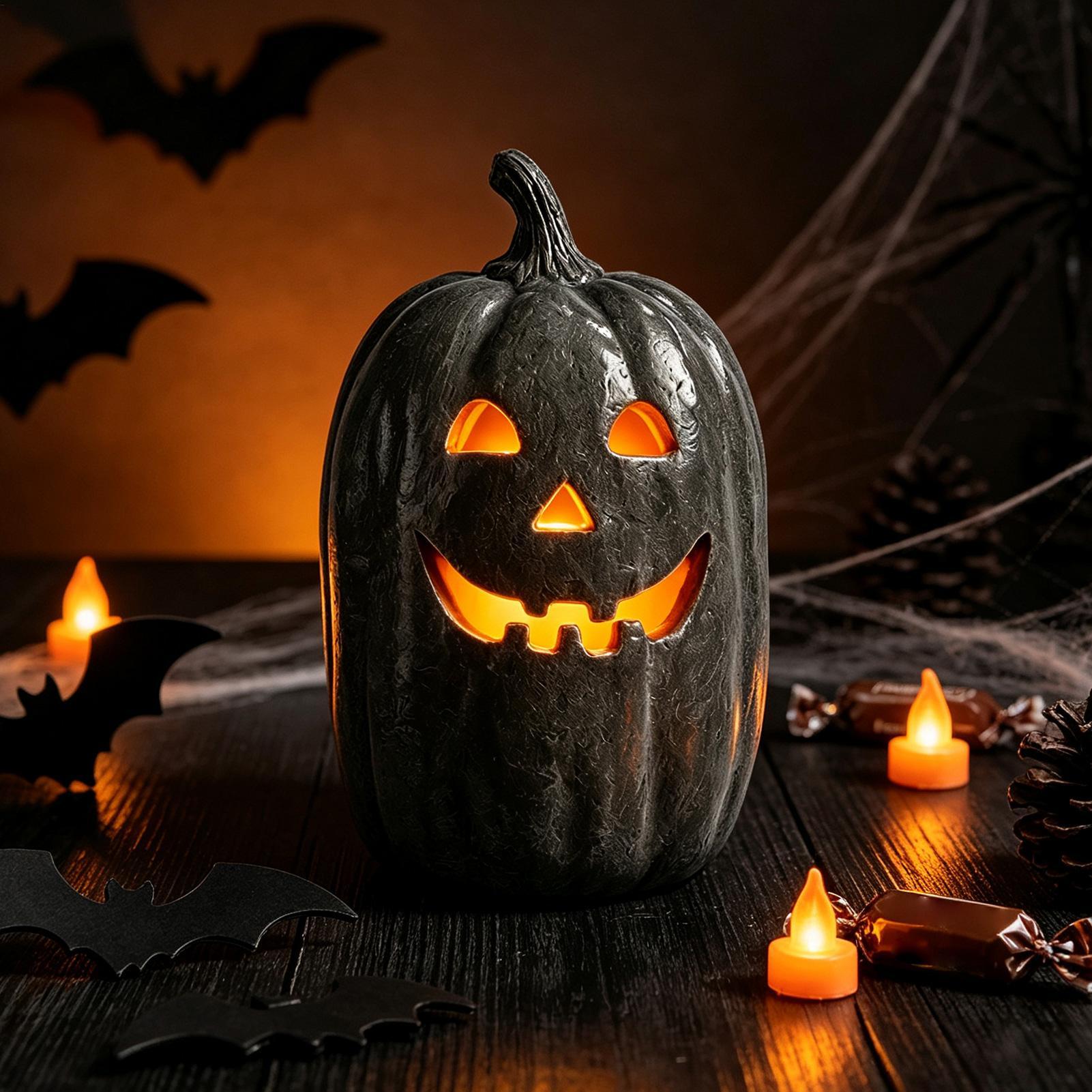 Halloween Pumpkin Lantern Resi - đánh giá và giá Pumpkin Lantern Halloween