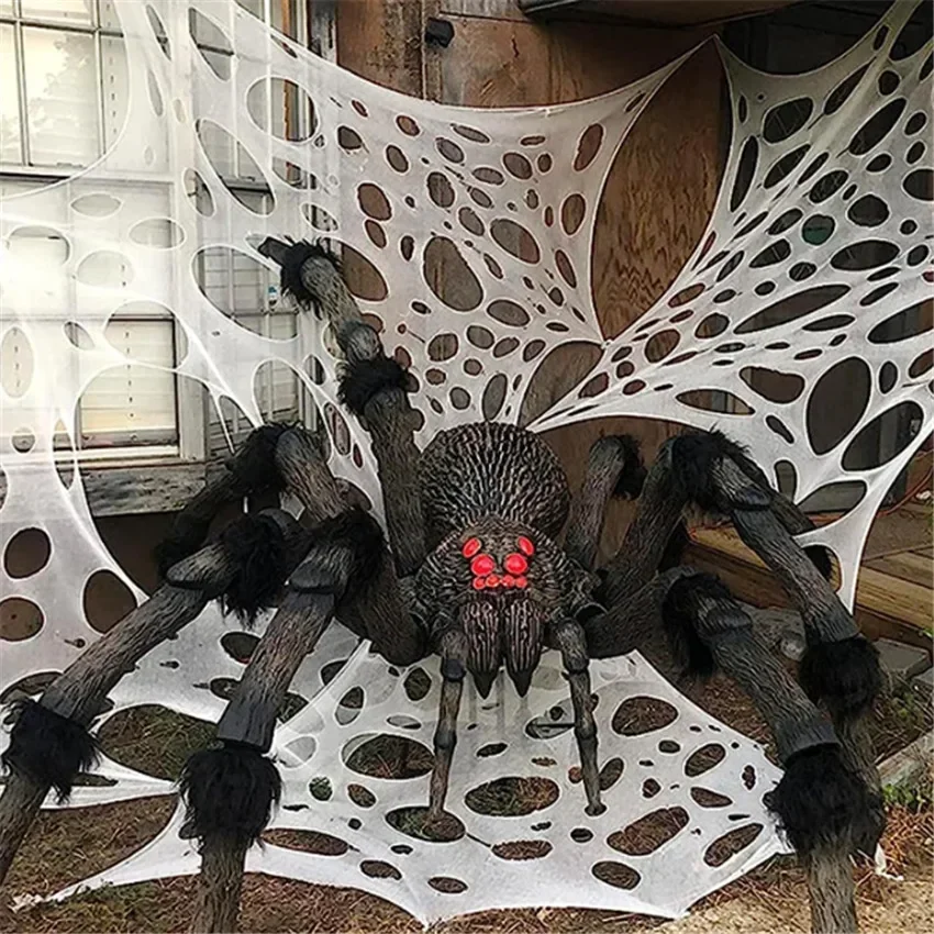 1x2m 1X4m 2x4m Fake Spider Web - đánh giá và giá Spider Web Halloween Decoration