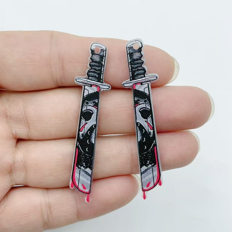 10 pieces of acrylic jewelry H - đánh giá và giá Halloween Party Supplies