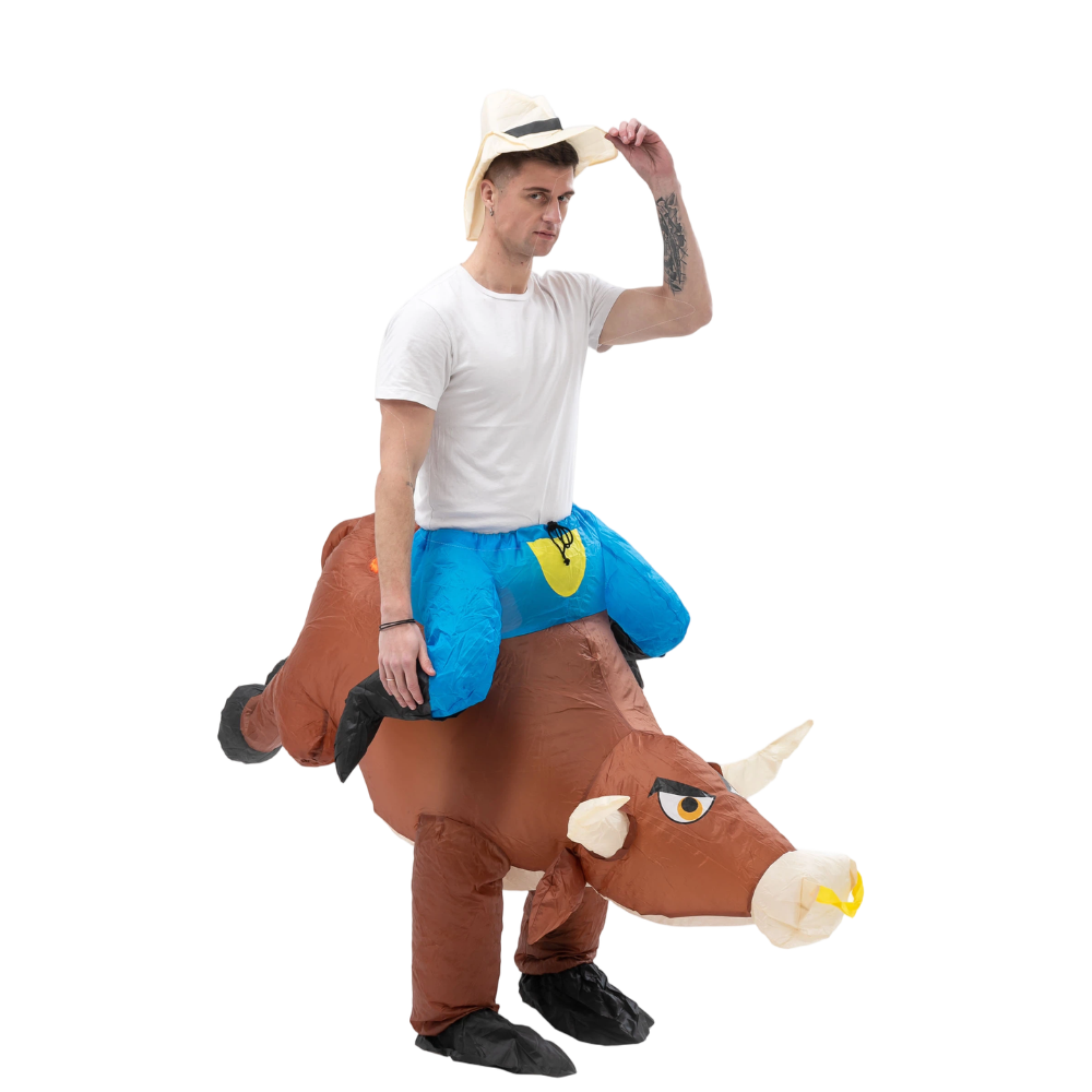Adult Inflatable Ride‑On Costu - đánh giá và giá Halloween Costume Adult