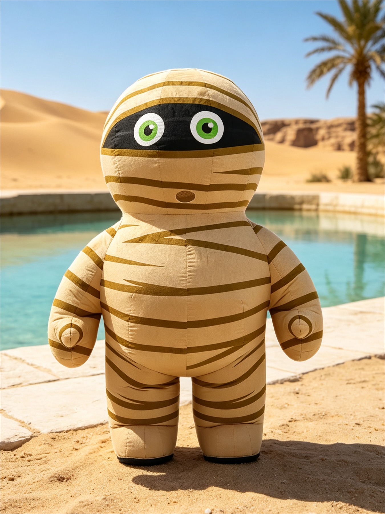 Inflatable Mummy Costume Masco - đánh giá và giá Halloween Costume Adult