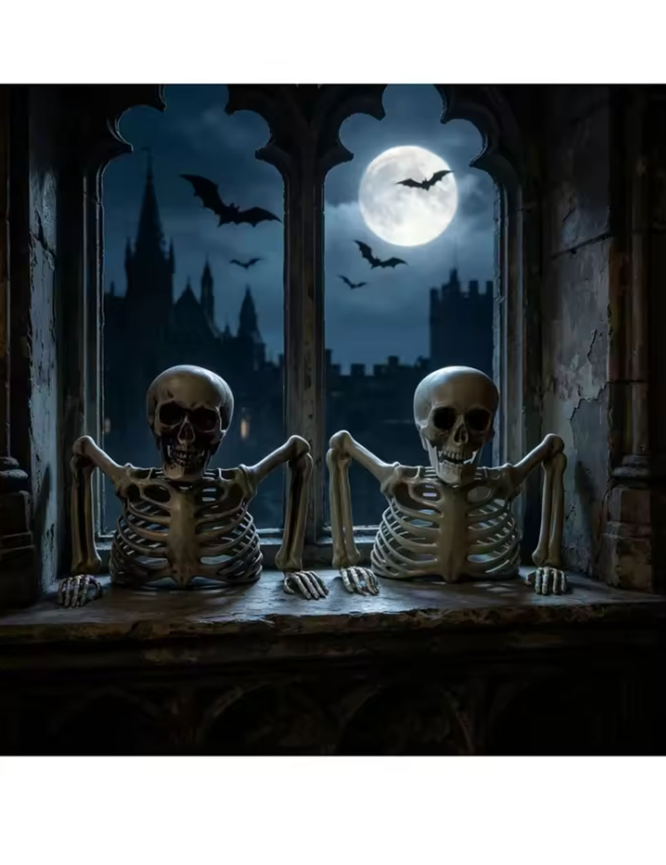 Halloween Half Skeleton Party, - đánh giá và giá Spider Web Halloween Decoration