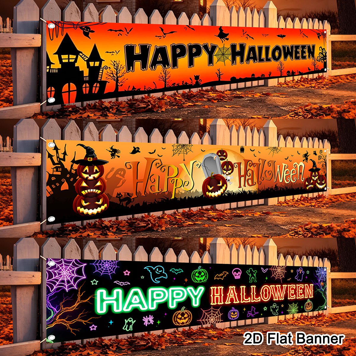 1pc Happy Halloween Banner Jac - đánh giá và giá Pumpkin Lantern Halloween