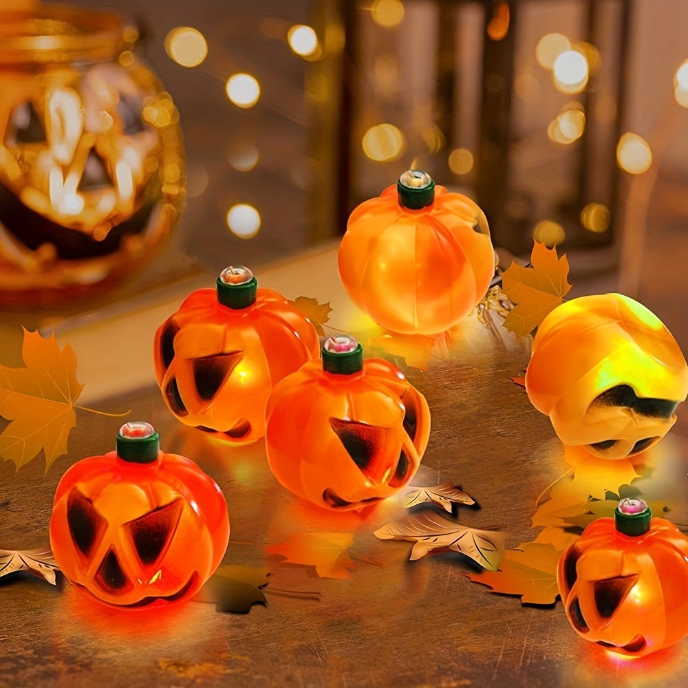 Solar-Powered Halloween Pumpki - đánh giá và giá Halloween Pumpkin Decor Led