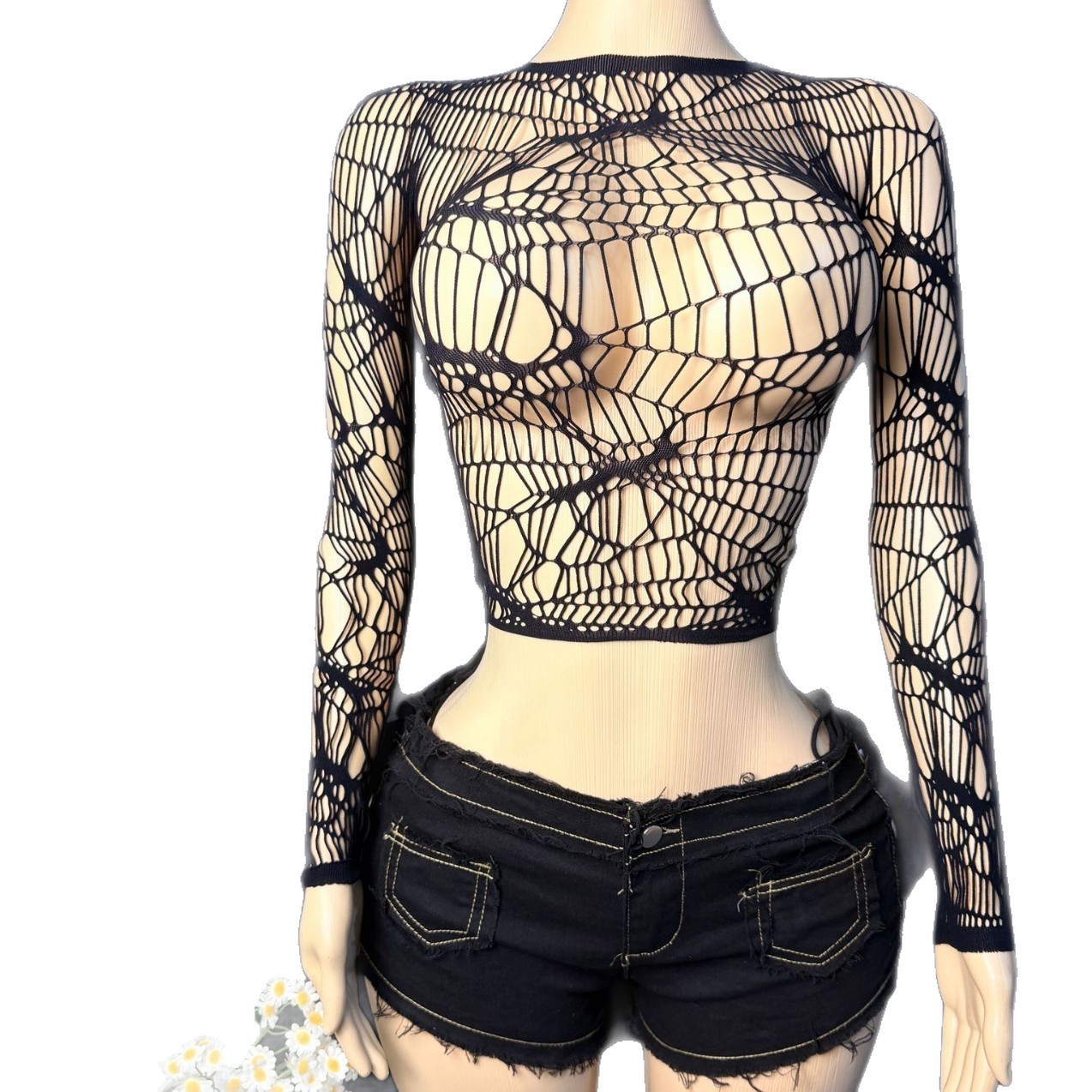 Game Decoration Lingerie with  - đánh giá và giá Spider Web Halloween Decoration