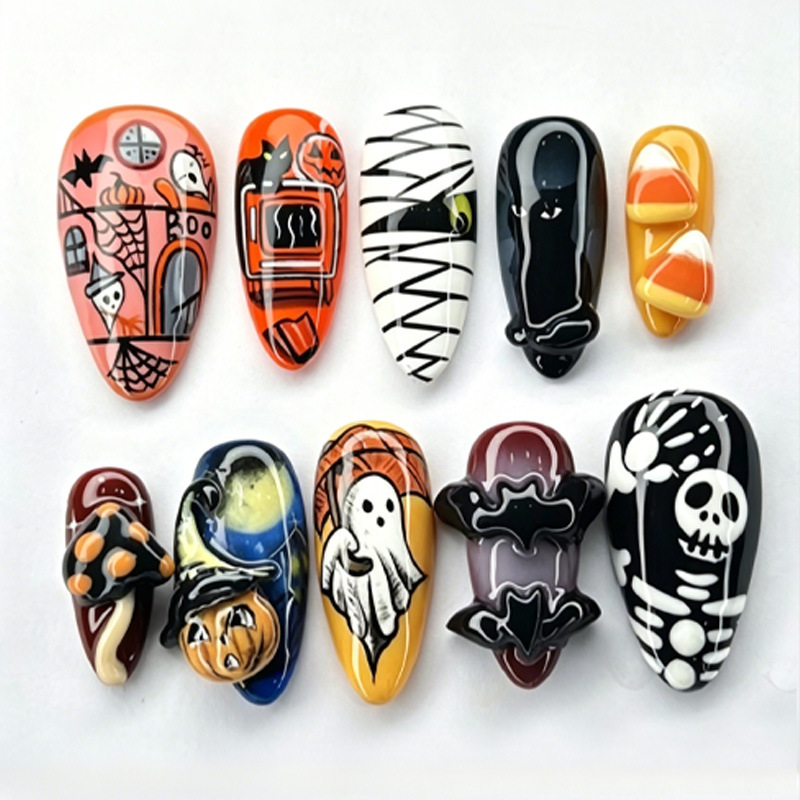 30pcs New Halloween Style Fals - đánh giá và giá Halloween Skeleton Decoration