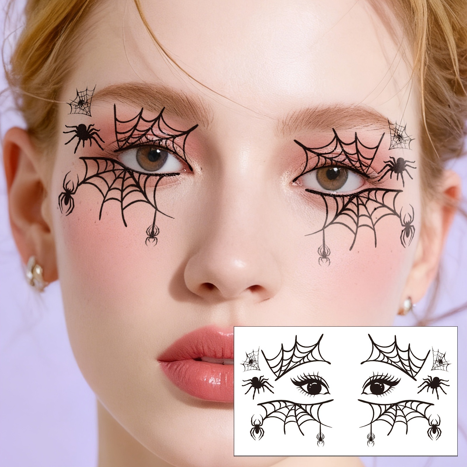 10 pieces of Halloween spider/ - đánh giá và giá Spider Web Halloween Decoration
