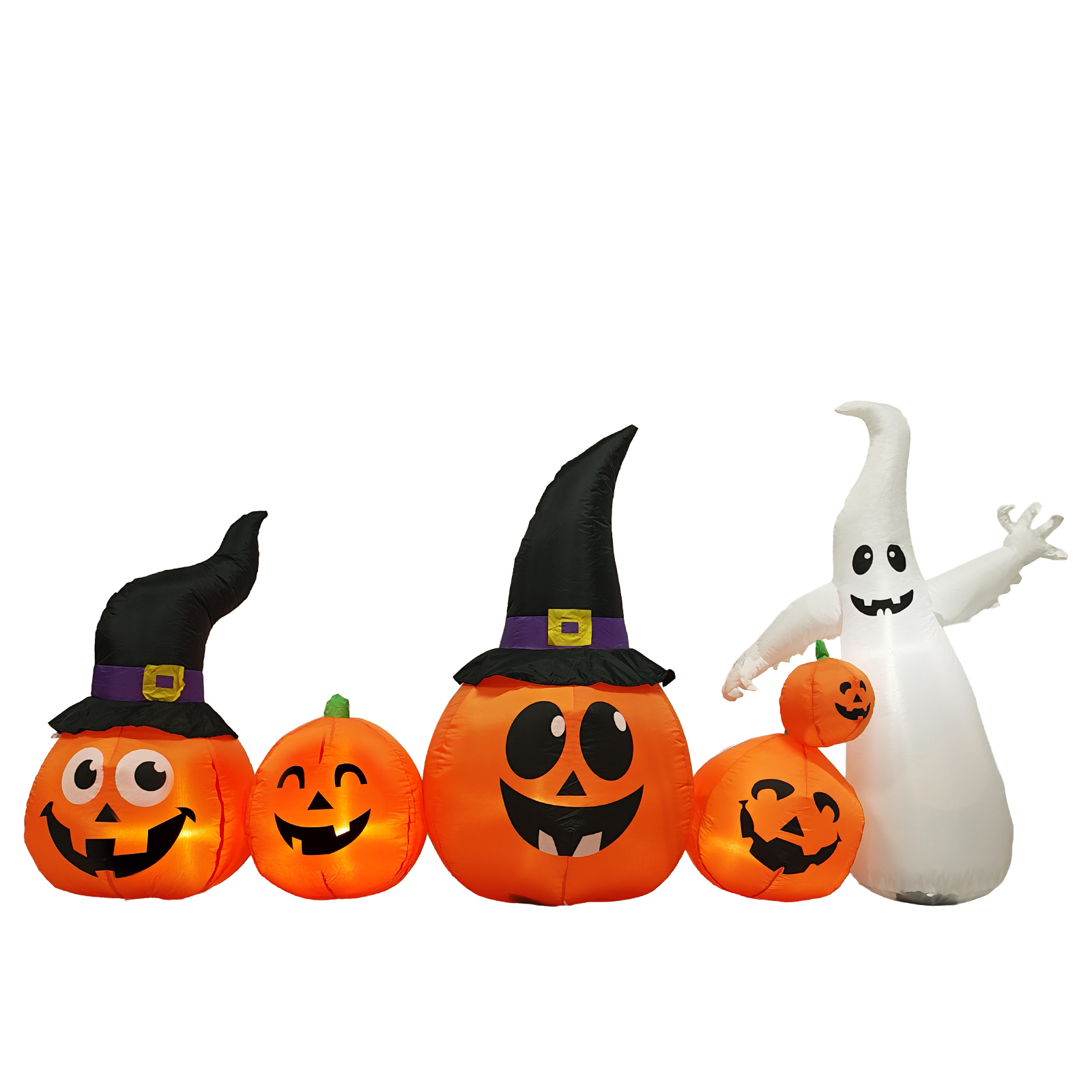 8FT Long Halloween Inflatables - đánh giá và giá Halloween Pumpkin Decor Led