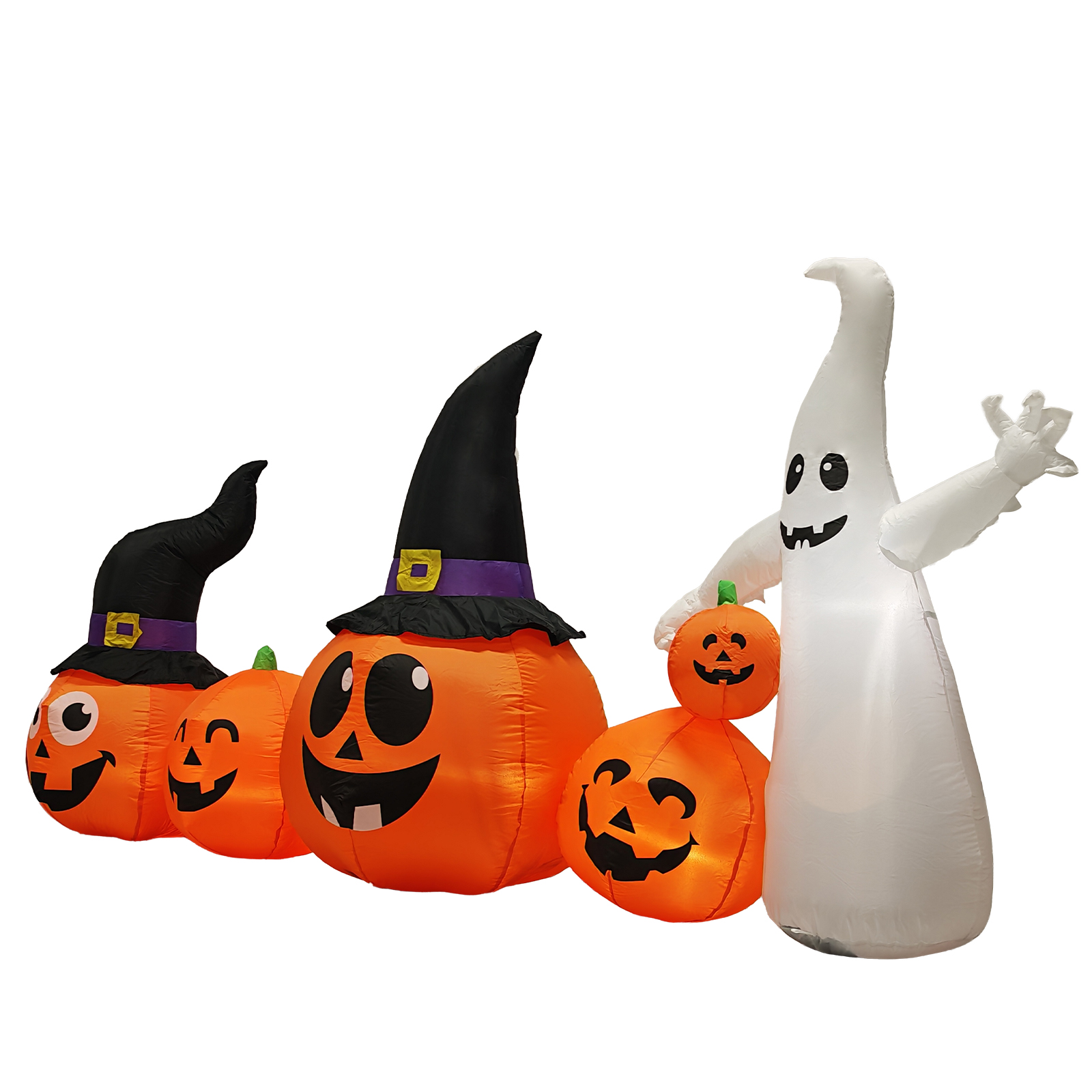 8FT Long Halloween Inflatables - đánh giá và giá Halloween Pumpkin Decor Led