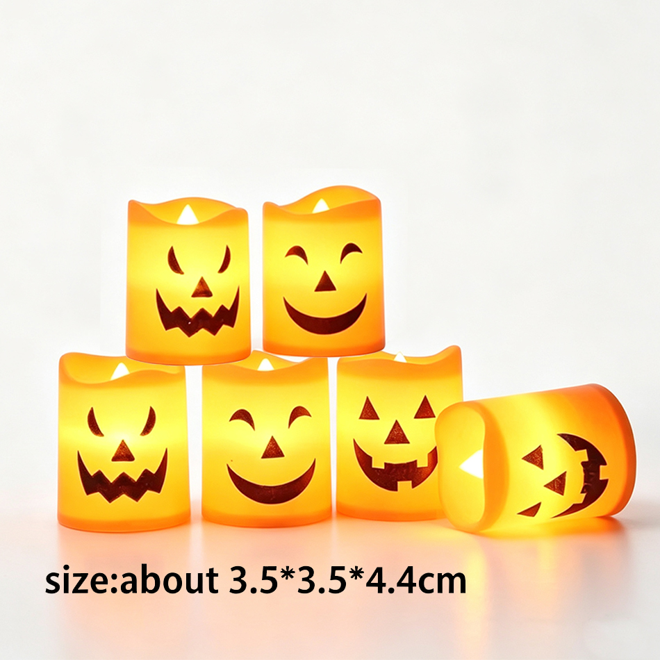 LED Pumpkin Lamp Warm Light Ja - đánh giá và giá Halloween Pumpkin Decor Led