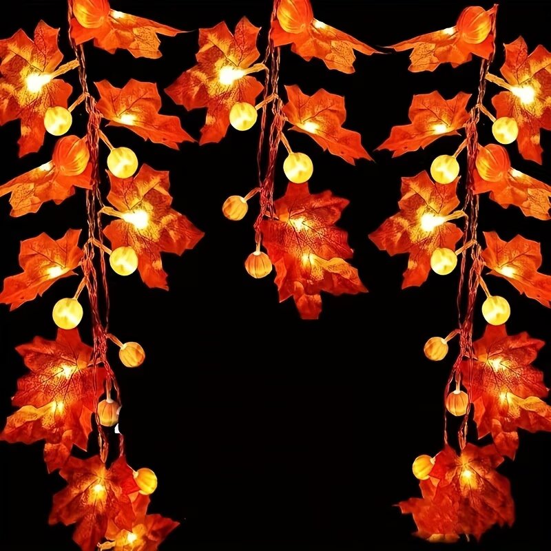 59/118in Halloween Pumpkin Map - đánh giá và giá Halloween Led String Lights Orange